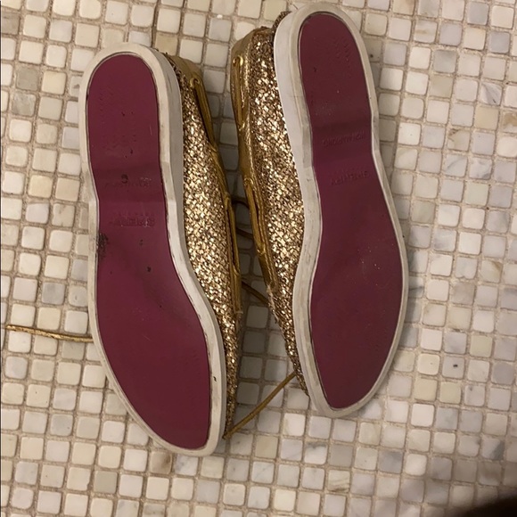 Sperry slides gold sparkles - Picture 3 of 4